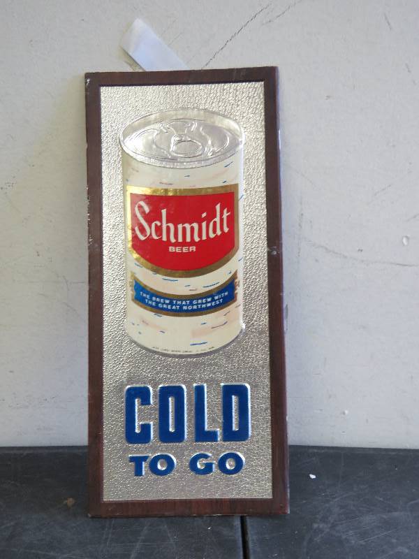 Vintage Schmidt Sign