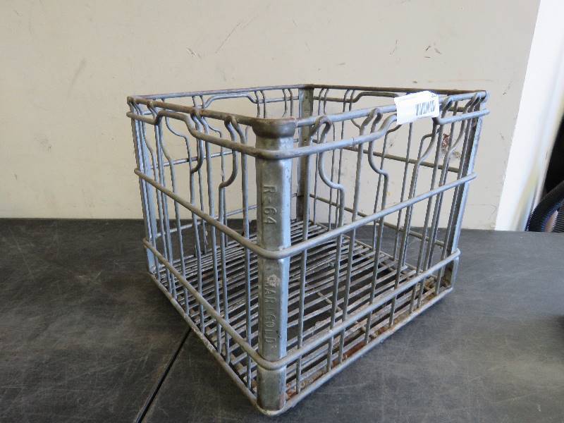 Vintage Metal Crate