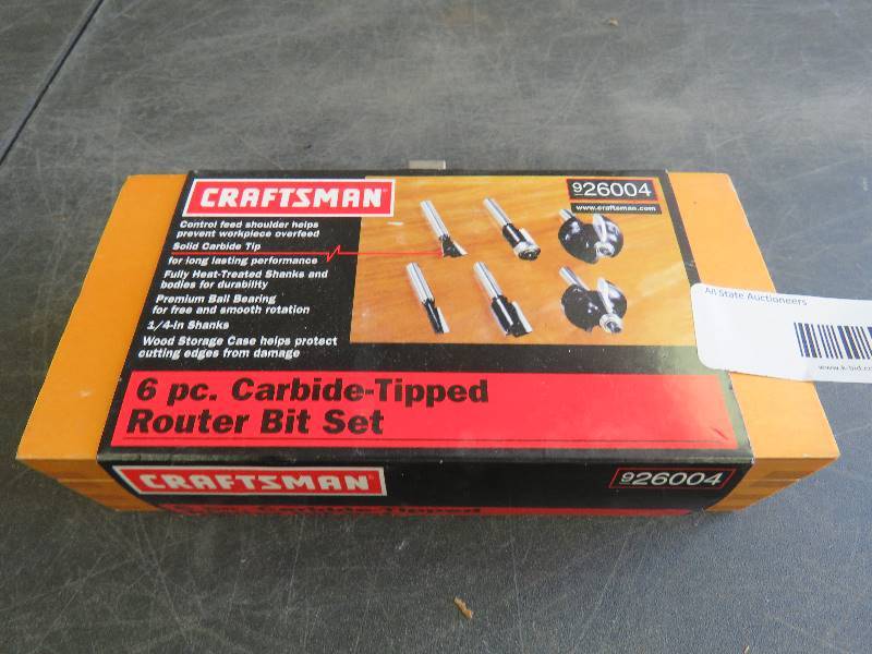 Craftsman Router Bit Set