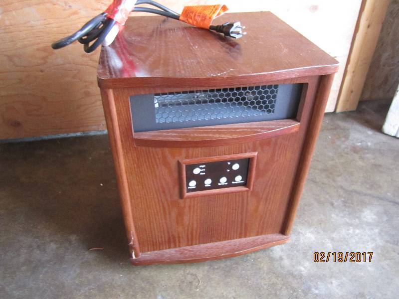 Space heater with remote...