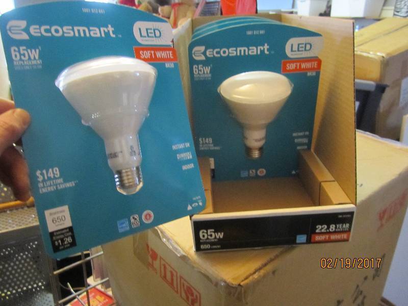Lot of 4 Eco Smart LED Floodlight 6...