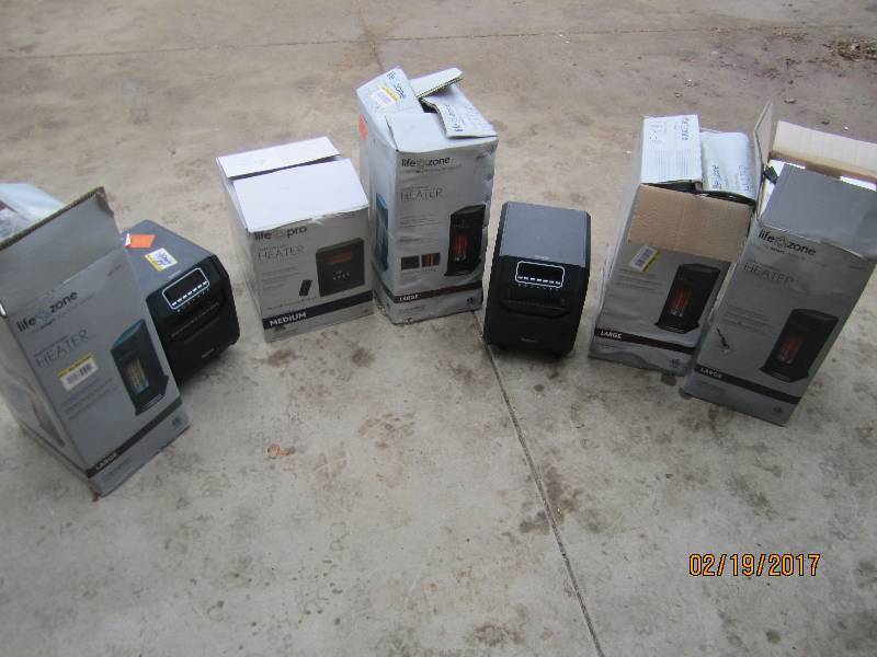 Lot of Life Zone heaters, these are...