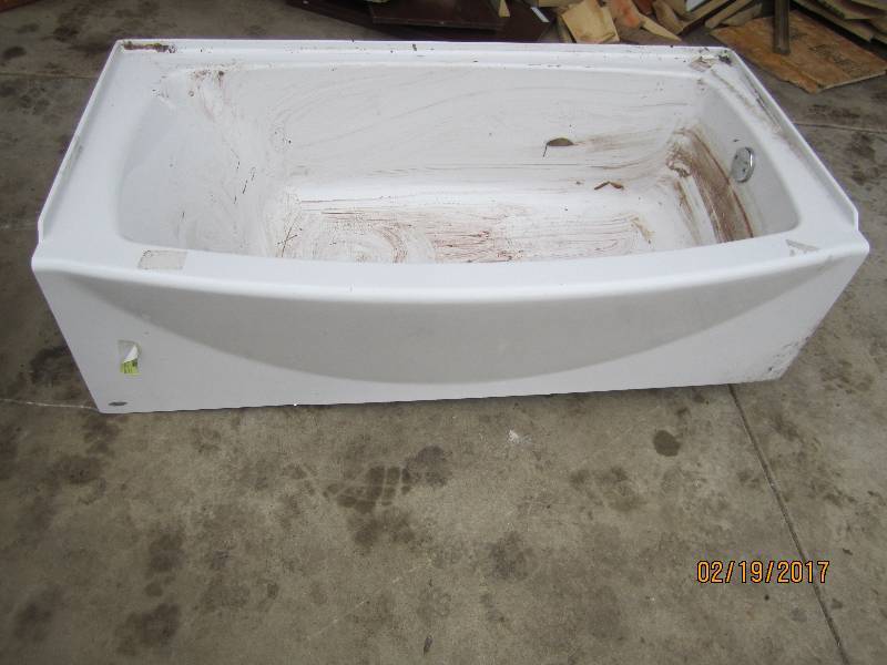 American Standard right drain tub, ...