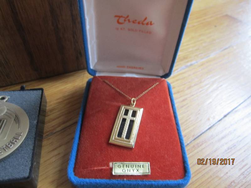 Jewlery box with knife, lighters, O...
