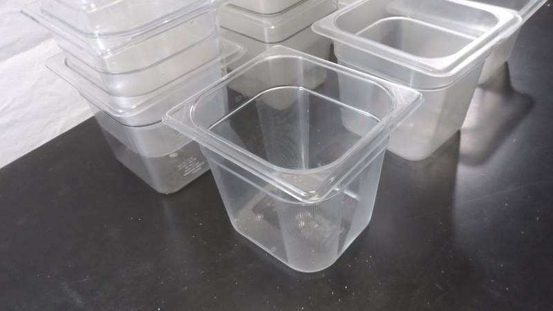 13 Clear Palstic ServingStorage Containers