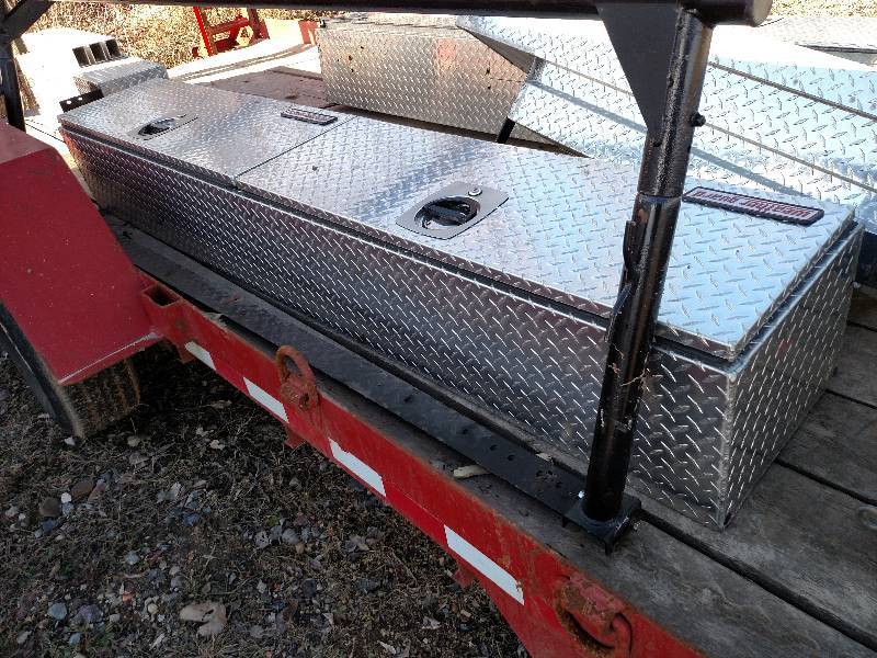 lot 6 image: Weatherguard Aluminum Side Tool Box...