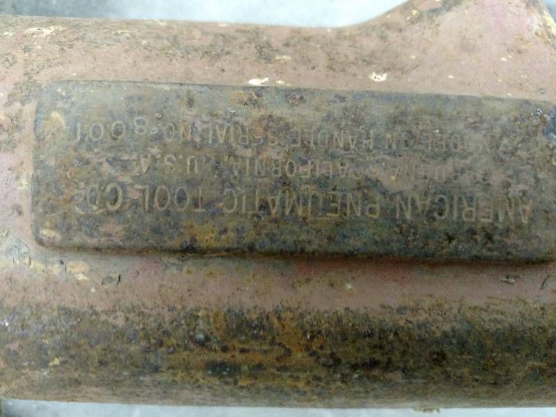 lot 37 image: American Pneumatic Jack Hammer, Wor...