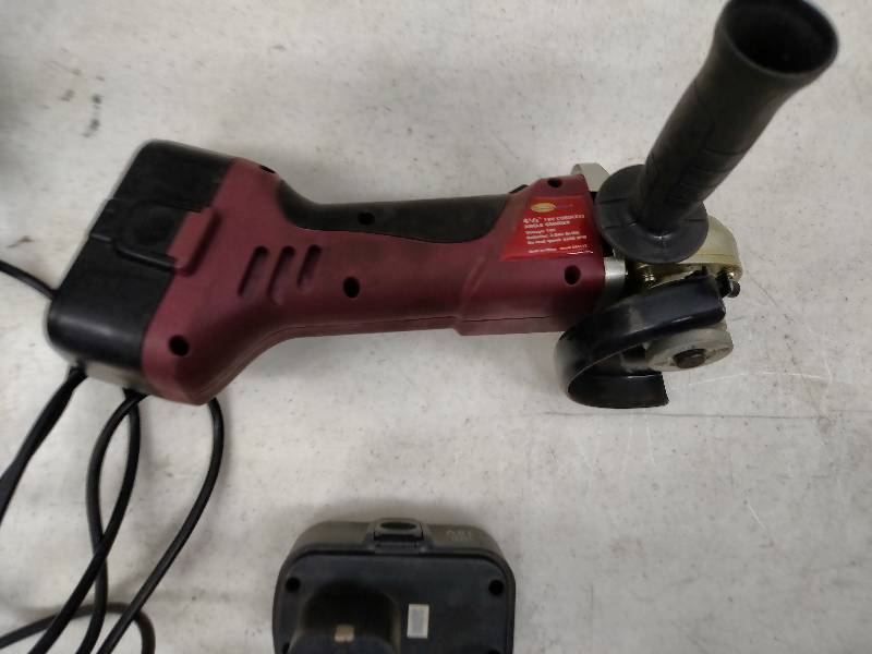 lot 65 image: Northern 4 12 Cordless Angle Grin...