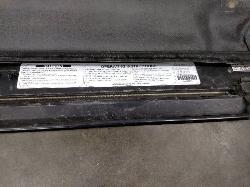 lot 125 image: Agri-Cover Tonneau Cover Fits 2007 ...
