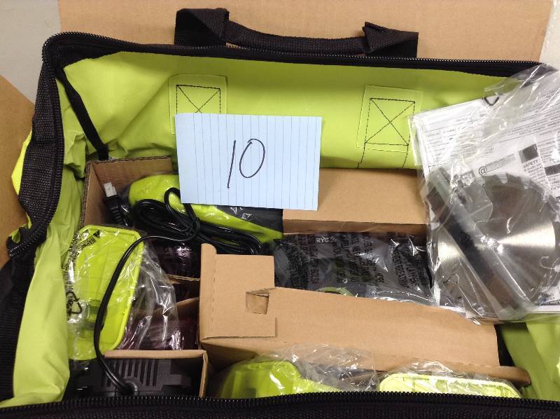 Ryobi One Plus 18V 5PC Combo Kit Model P1897N Never used