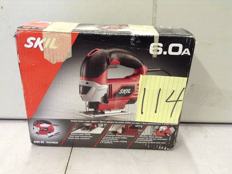 Skil 6.0 amp Orbital Action Laser Jigsaw