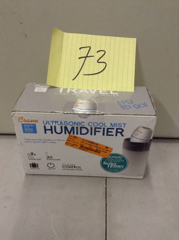 Crane Ultrasonic Cool Mist Humidifier