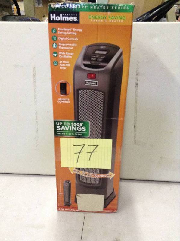 Holmes Energy Saving Heater damage on bottom works well