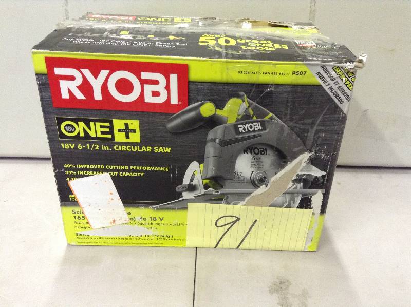 Ryobi 18V 6 12in Circular Saw Tool Only