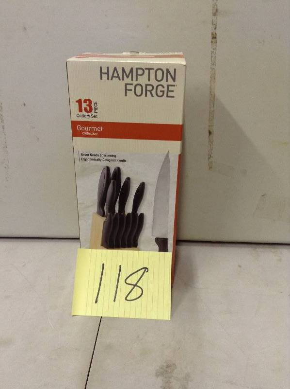 Hampton Forge 13 PC Cutlery Set New