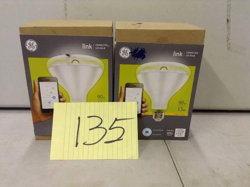 Lot of 2 GE Link connected LED Bulbs