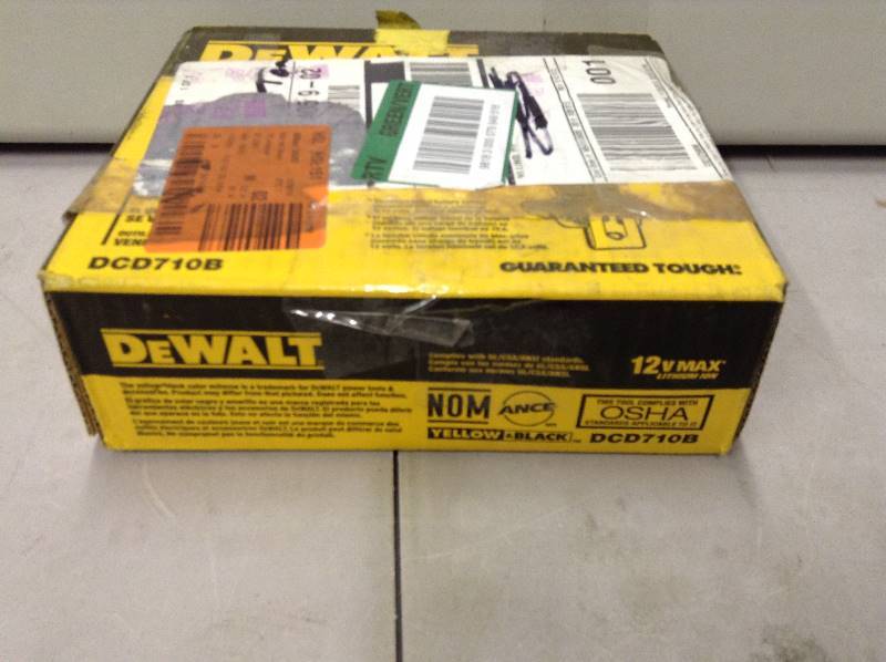 DEWALT DCD710B 12V Max Lithium Drill Driver Baretool, 38