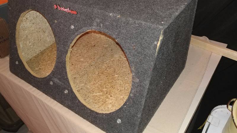 Rockford Fosgate Speaker Box