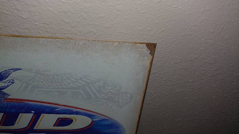 Metal Bud Light Sign