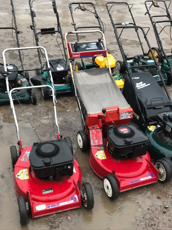 (10) Lawn Mowers