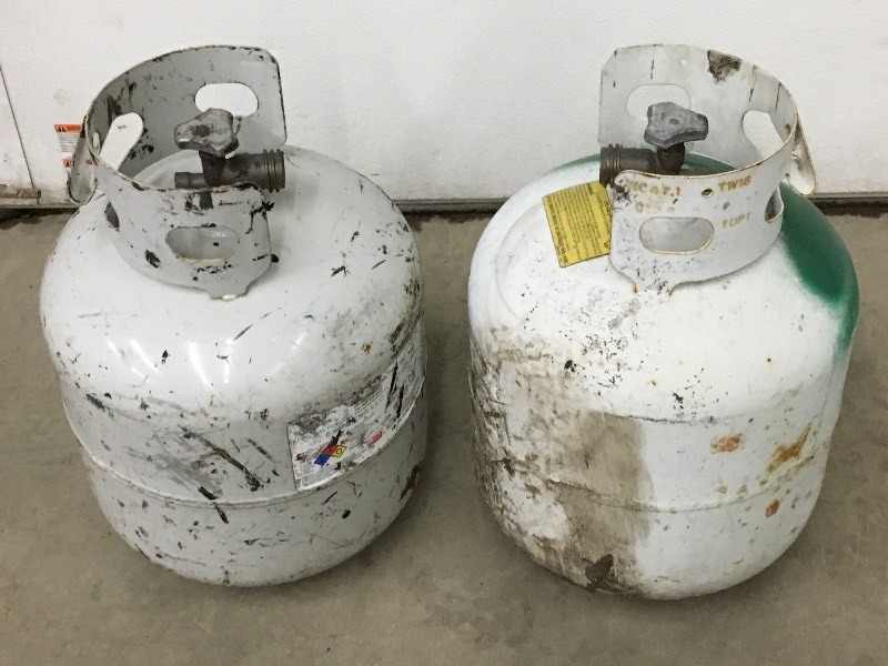 (2) 20# LP Tanks