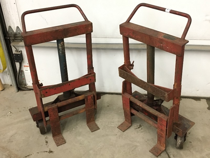 (2) Roll-A-Lift Dollies
