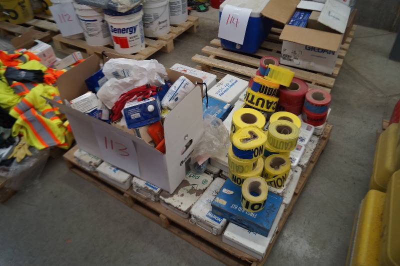 First Aid Kits & Caution Tape