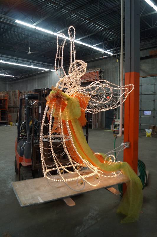 Lighted Christmas Angel