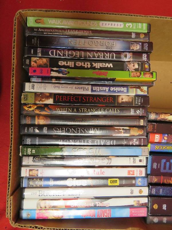 DVD player and DVDs