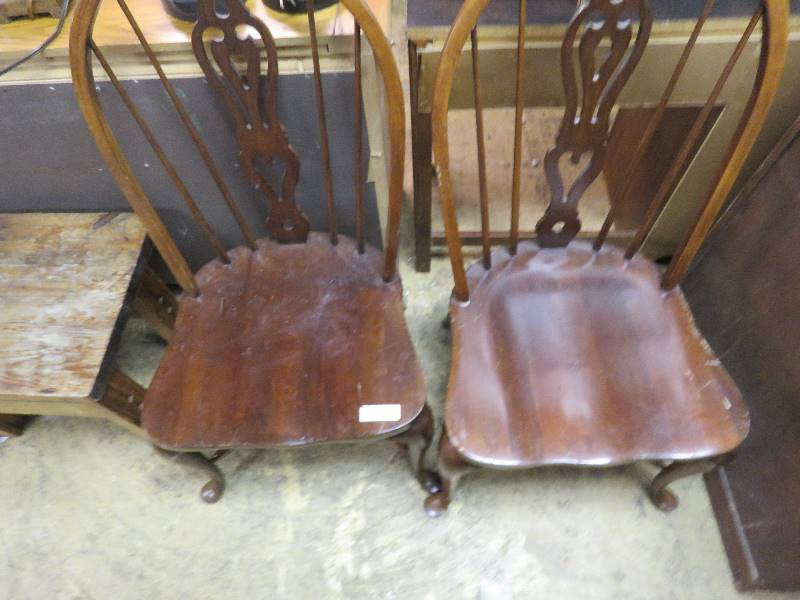 Vintage Wood Chairs