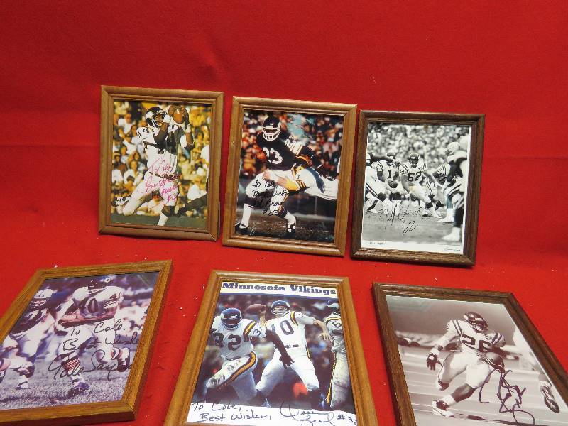 Autographed Football Pictures