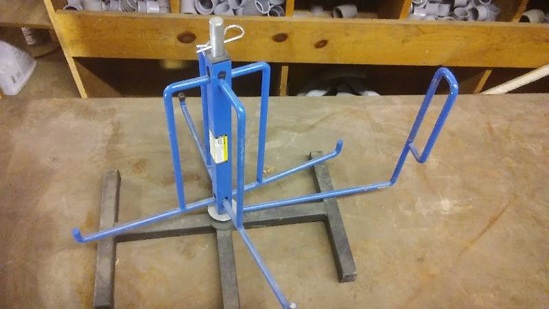 lot 7 image: Floor and Stud Mount Cable Dispenser