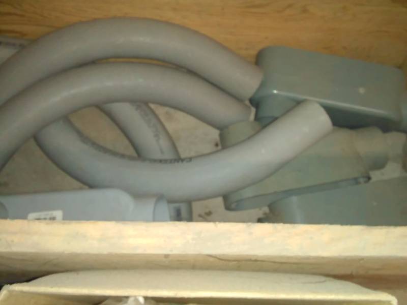 lot 82 image: Cantex, 1 � inch, 90-degree bend