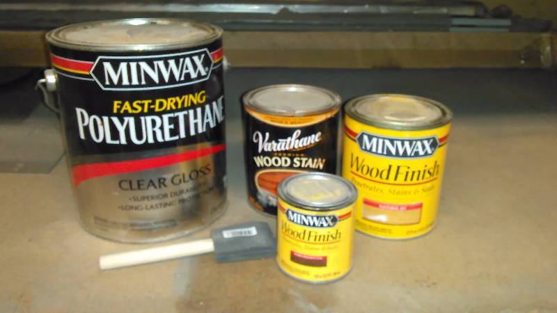 lot 88 image: Various Stain, polyurethane- � full or more