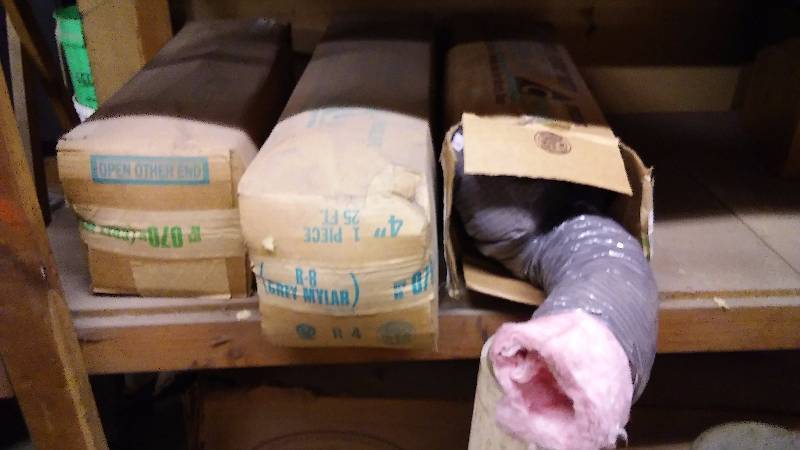 lot 114 image: 4 Inch Insulation, 25 ft. long, (3) New in Box