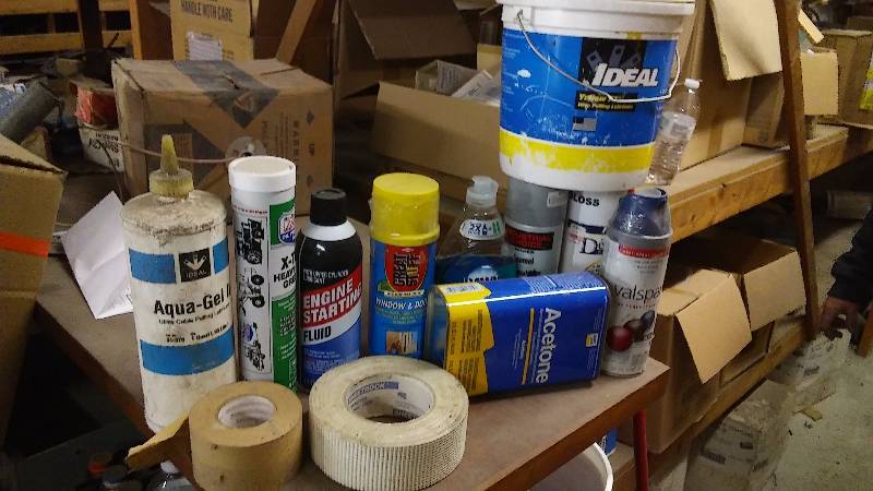 lot 128 image: Misc. Solvents - some partial some full