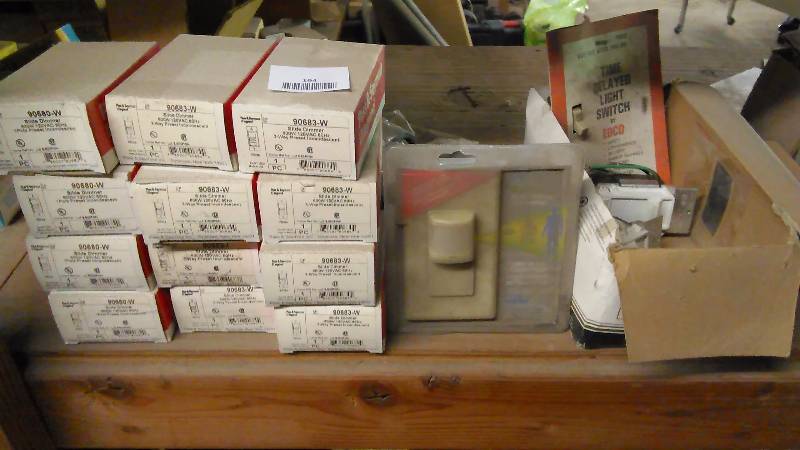 lot 194 image: Slider Dimmer Switches (12 plus) White