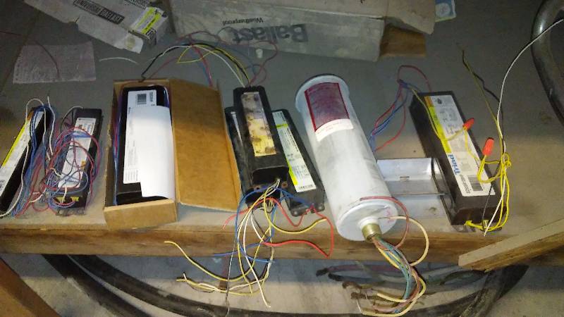 lot 225 image: Ballast Lot (8) some new in box, some used, not tested