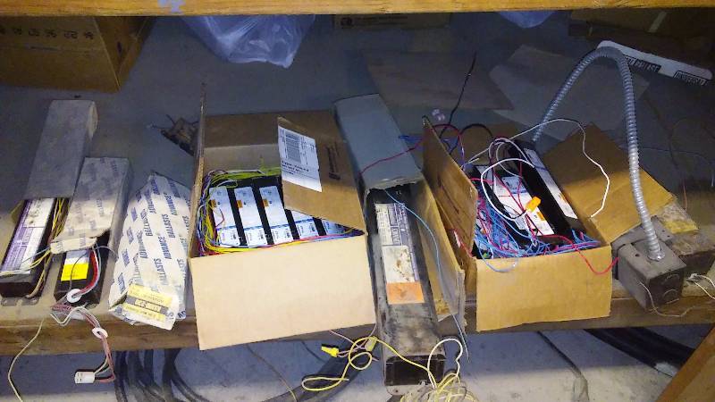 lot 226 image: Ballast Lot (16) Mostly New, some used, not tested