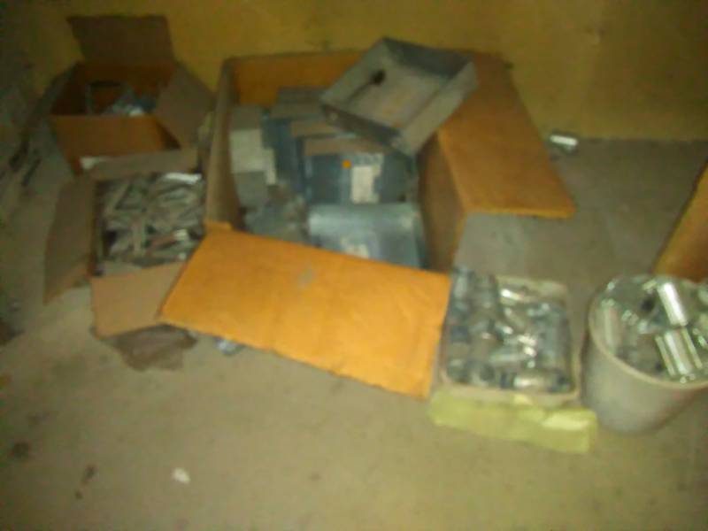 lot 370 image: Misc. Galvanized Conduit Face Plates and Boxes