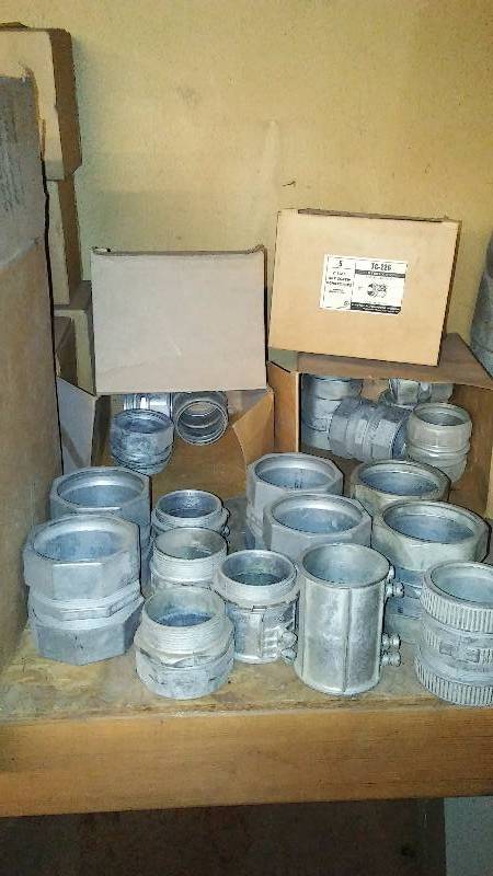 lot 416 image: Conduit Couplers and Connectors