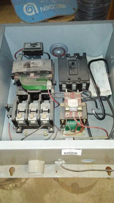 lot 455 image: GE 200 Line Full Voltage Magnetic Motor Starter