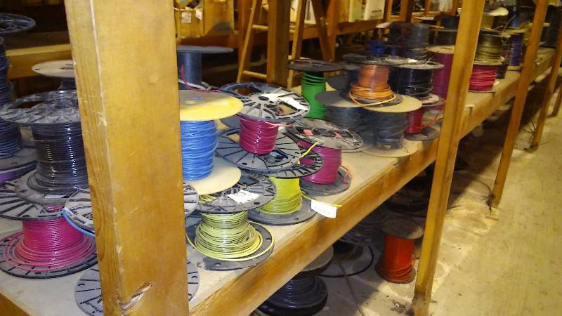 lot 458 image: Spools of Wire � see pictures for details