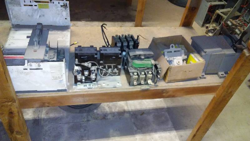lot 463 image: Transformer, GE NEMA Size 3, CR 206 E 0 and Contact Kit NEMA Size 2