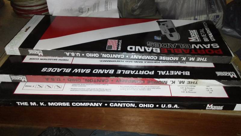 lot 466 image: Band Saw Blades MK Morris (8)