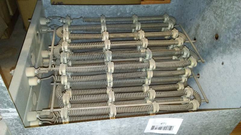 lot 471 image: Plenum Heater Coils, 240 V 10Kw