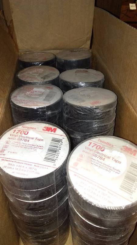 lot 473 image: 3M TemFlex 1700 Vinyl Electrical Tape (80)
