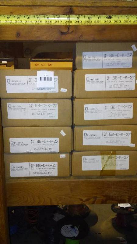 lot 478 image: Electric Baseboard End Brackets (10 sets)