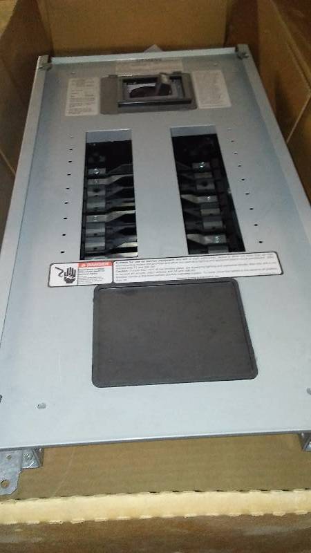 lot 488 image: Siemens Major 3 Phase P1 Model 480Y277V 3PH 4W CU 18 CIR