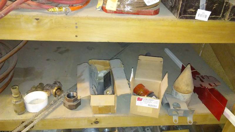 lot 515 image: Misc. Check valve, NIB Signal Light and more